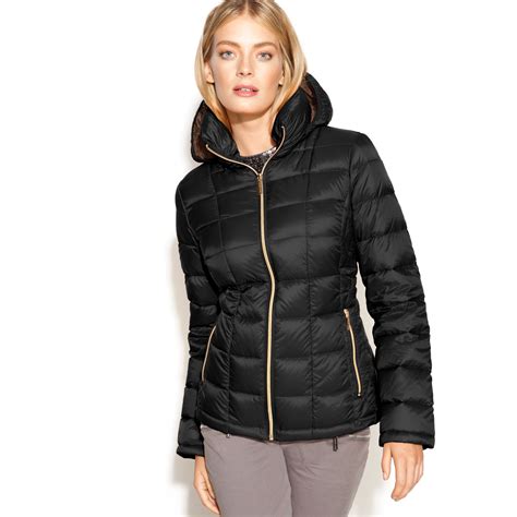 michael kors puffer women|michael kors packable jacket women.